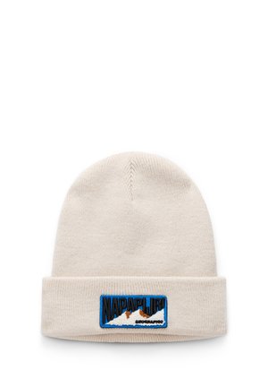 Mütze - beige dimity