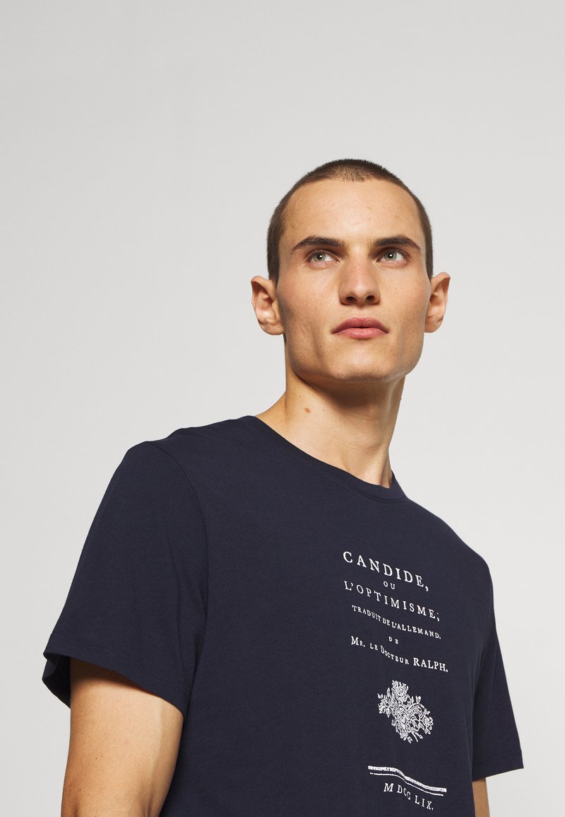 Herren Bekleidung | Zadig & Voltaire TOMMY ZADIG T-Shirt print encre/dunkelblau - SO78009 Herren Bekleidung | Zadig & Voltaire TOMMY ZADIG T-Shirt print encre/dunkelblau - SO78009