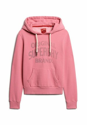 Superdry & Co, ARCHIVE SCRIPT GRAPHIC - Hoodie - sugar pink