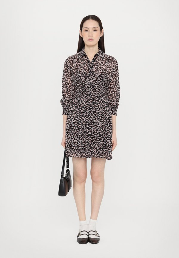 FLORAL - Shirt dress - dusty rose3