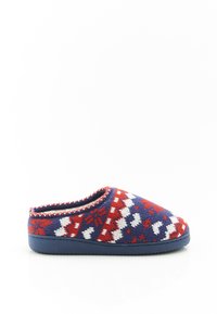 Damart Pantuflas - marine jacquard