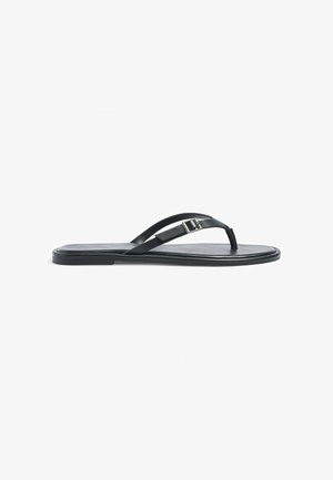 NA-KD, BUCKLE DETAIL SANDALS - Sandále T-bar - black