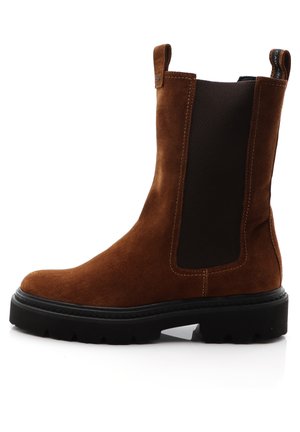 Ankle boots - brown