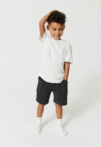 Clarks SET  - REGULAR FIT - Pantaloni sportivi - white black