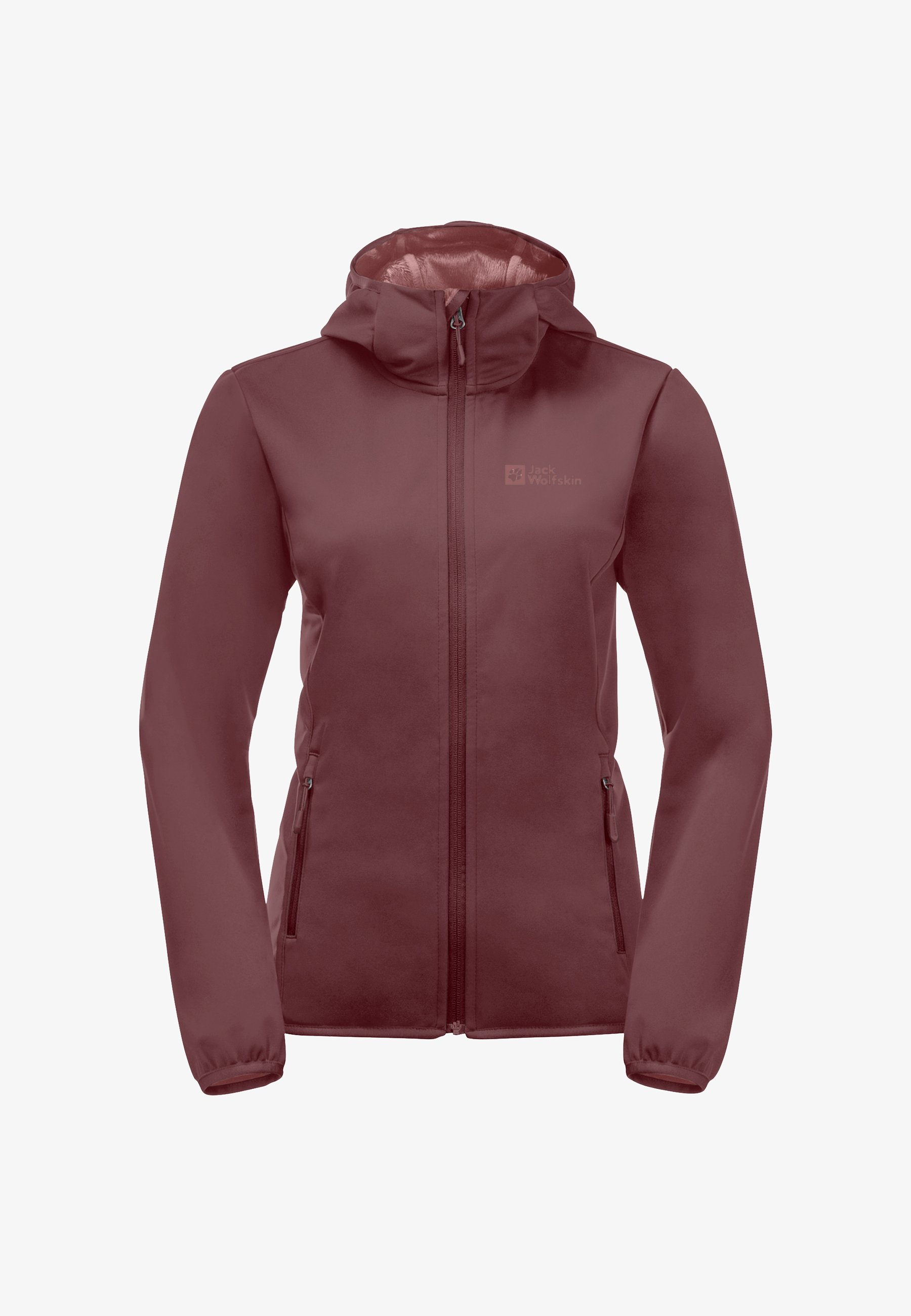 Jack Wolfskin WINDHAIN Softshelljacke red ochre/rot Zalando