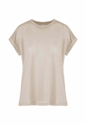 GIROCOLLO - T-shirt basic - chantilly