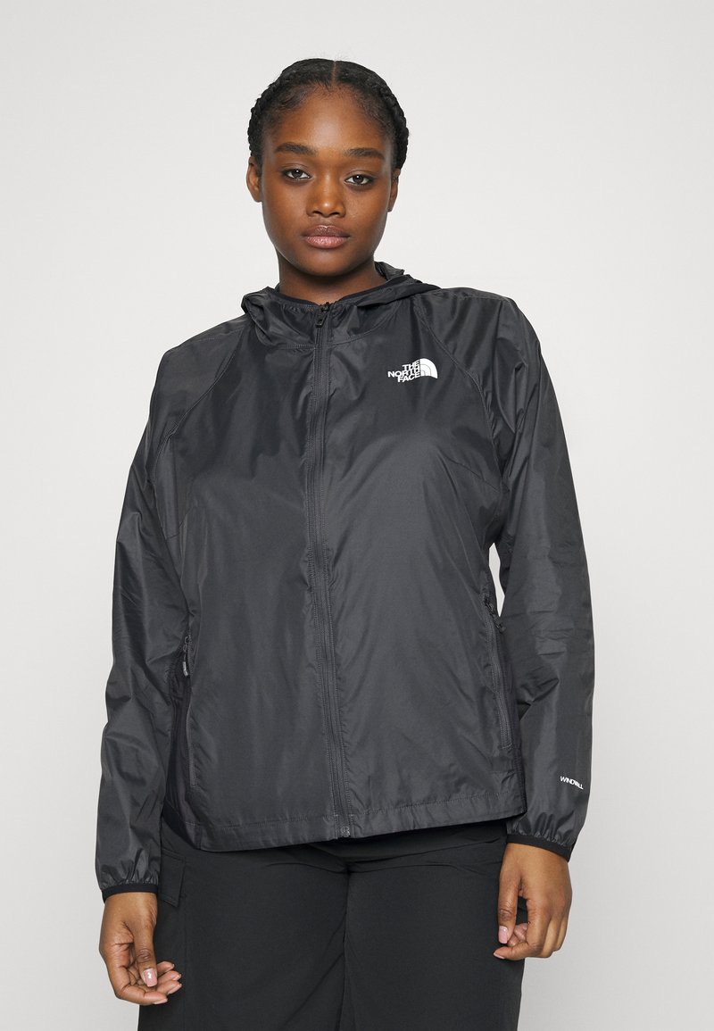 The North Face JACKET PLUS Windbreaker asphalt grey/black/black