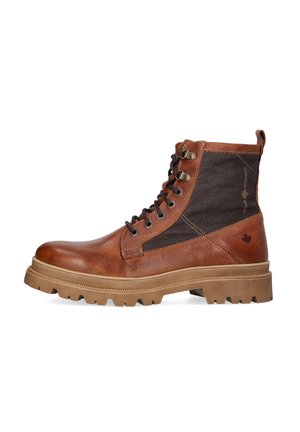 MOUNT HEKTOR - Stivaletti stringati - cognac khaki