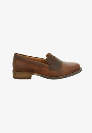 SIENNA - Loaferit/pistokkaat - brown