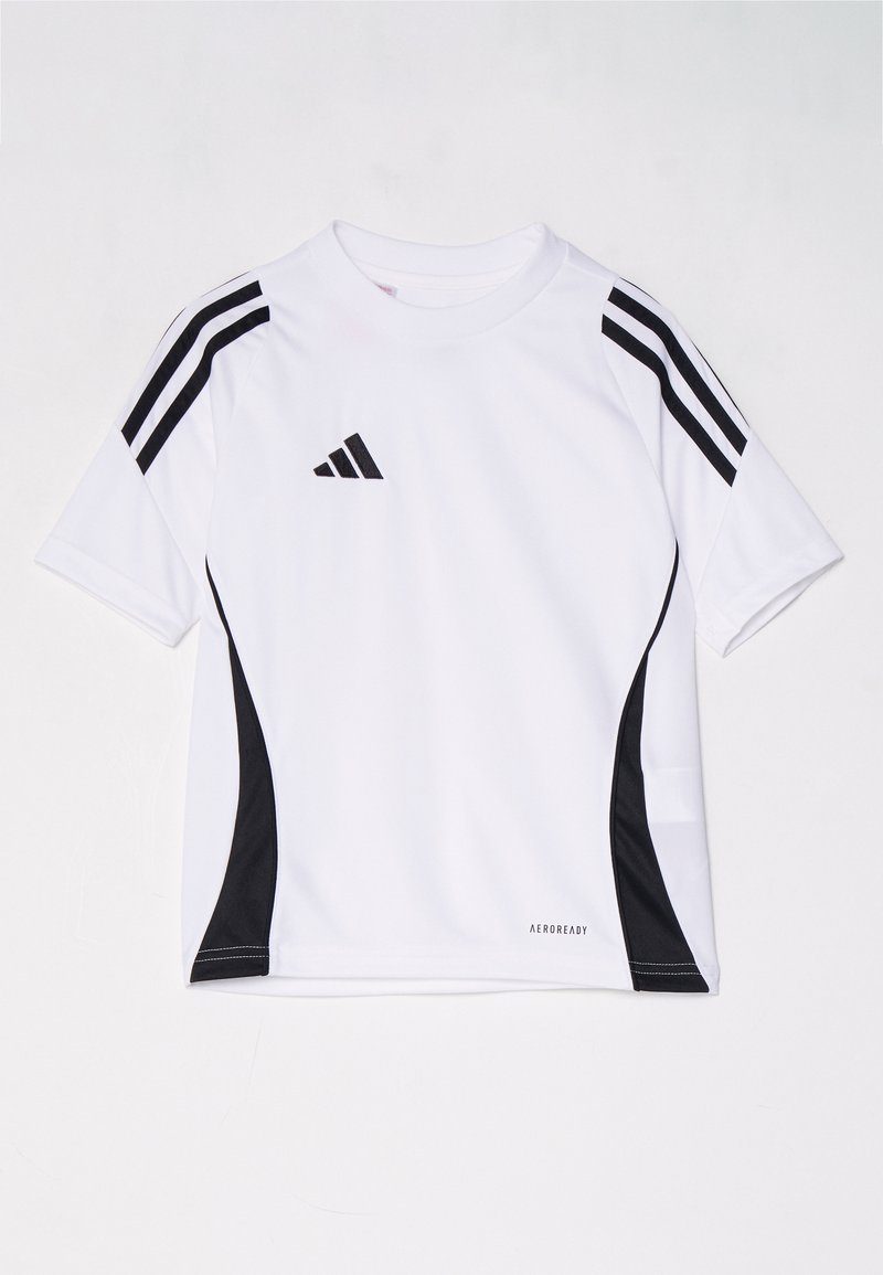 adidas Performance - TIRO24 - SHORT SLEEVE - T-shirt de sport - white/black, Agrandir