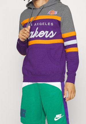 Felpa con cappuccio - purple