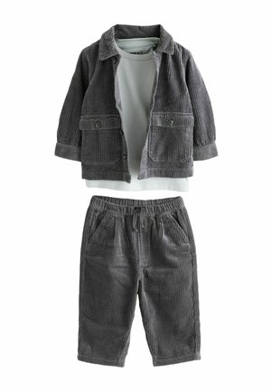REGULAR FIT SET - Broek - charcoal grey