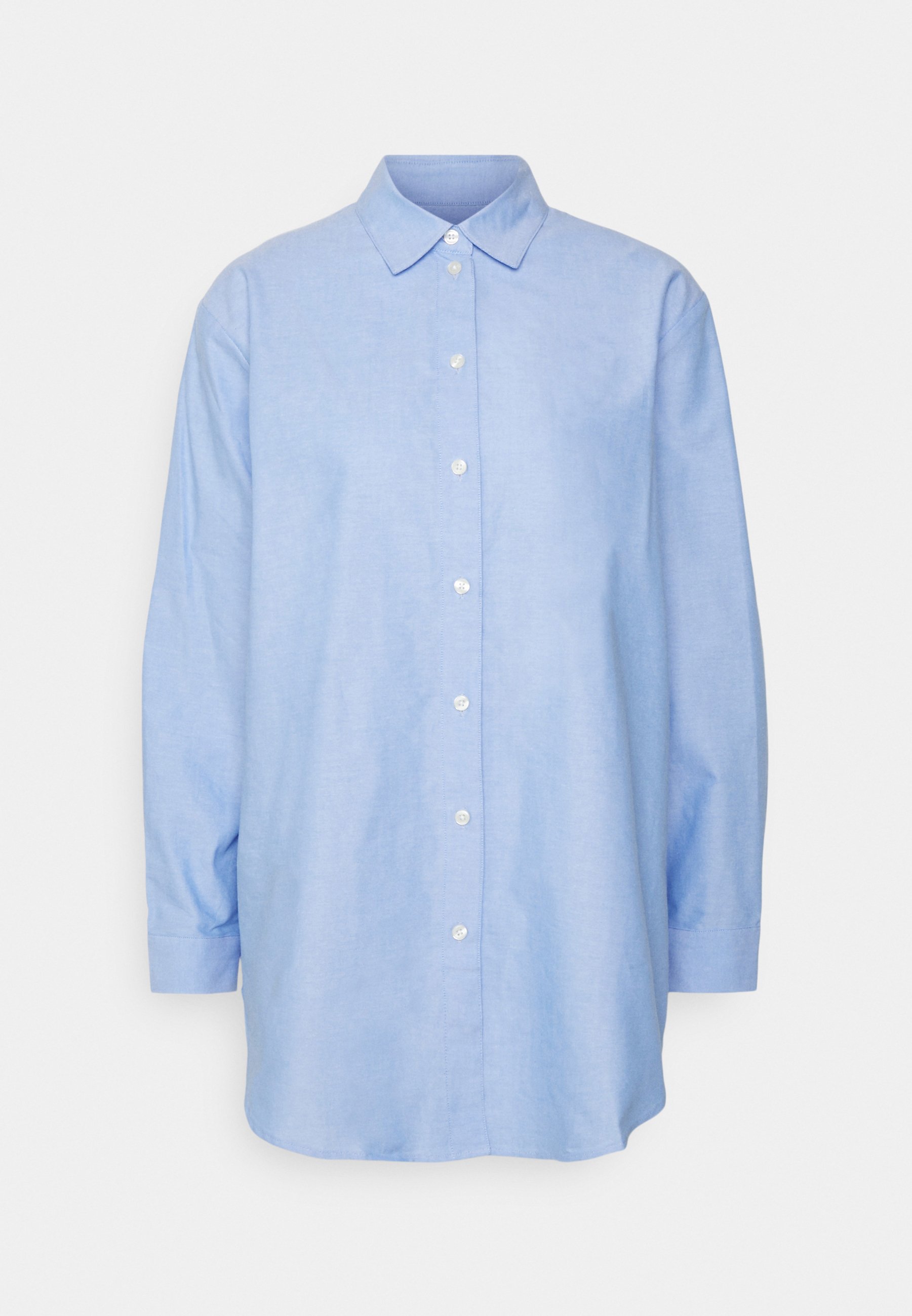 Sams\u00f8e & sams\u00f8e Hemdblouse blauw-wit gestippeld patroon casual uitstraling Mode Blouses Hemdblouses Samsøe & samsøe Sams\u00f8e & sams\u00f8e Hemdblouse blauw-wit gestippeld patroon casual uitstraling Mode Blouses Hemdblouses Samsøe & samsøe