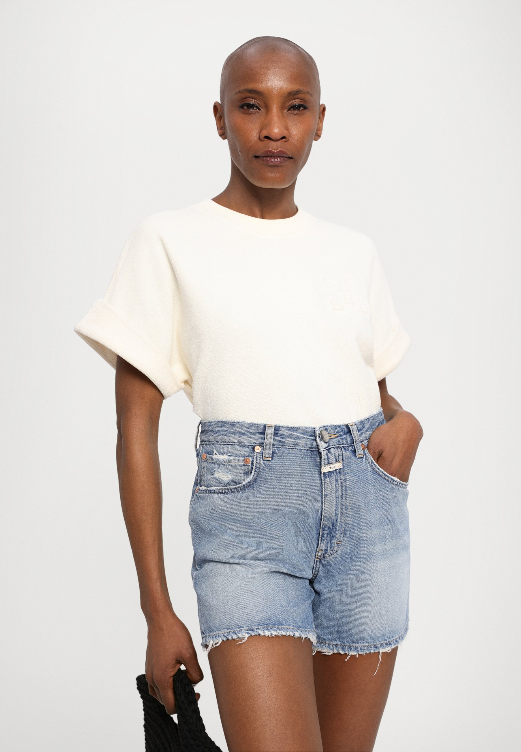 ショートパンツ CLOSED Janey denim shorts Blu Closed Janey Shorts | Free People