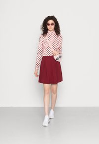 Even&Odd Saia evasé - dark red