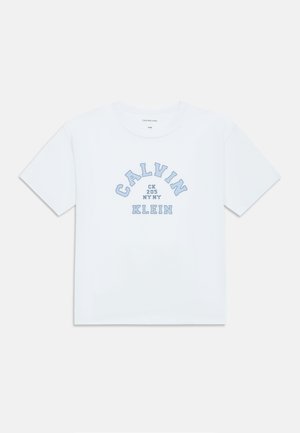 VARSITY GRAPHIC UNISEX - Μπλουζάκι με στάμπα - bright white
