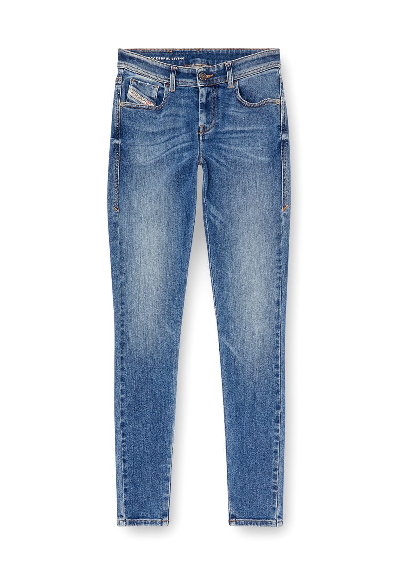 Diesel Jeans Skinny Fit blauw denim/bluedenim