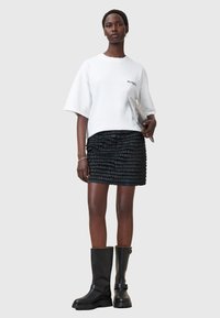 AllSaints HEAPS AMELIE - T-shirt con stampa - optic white