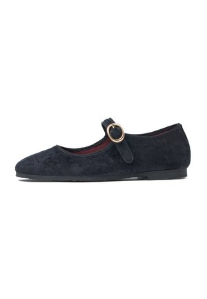 FRED MARTIN COLLECTION, AVIGNON - Bailarinas con hebilla - black velvet