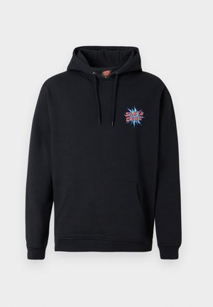 SOL TRIPPER HOOD UNISEX - Džemperis su gobtuvu - black