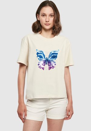 CHROMED - T-shirt med print - whitesand