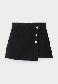 ONLLESLY - A-line skirt - washed black