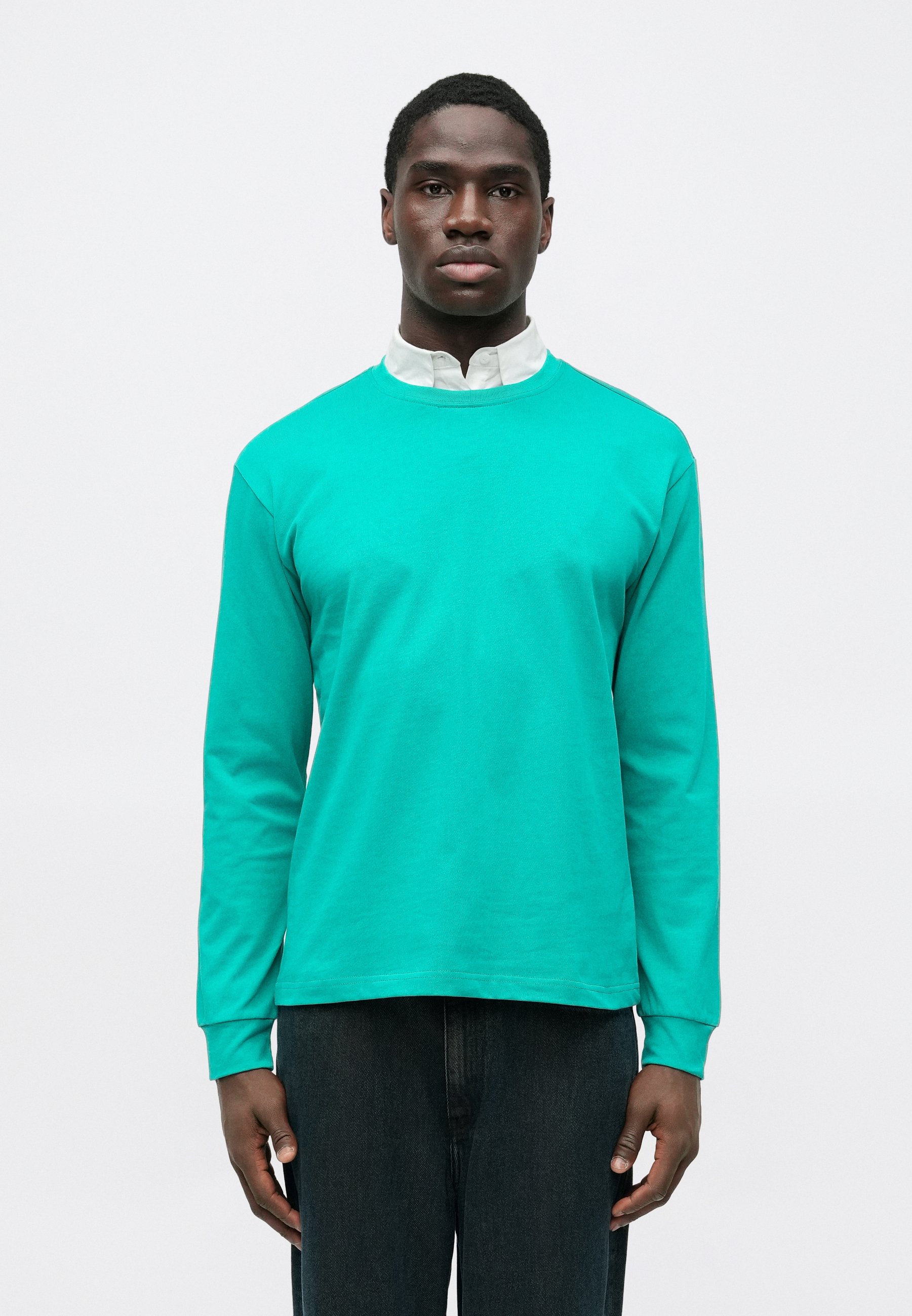 Essential Collective DROP SHOULDER LONG SLEEVE - Long sleeved top