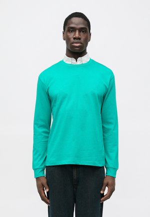 DROP SHOULDER LONG SLEEVE - Pikkade varrukatega topp - forest green