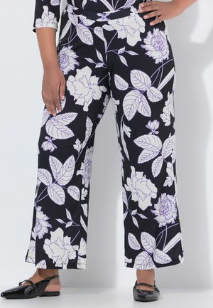 MATTE BOTANICAL - Pantaloni - black