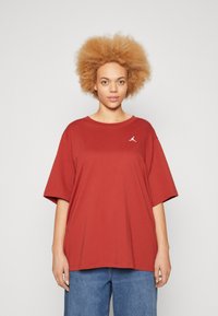 Jordan - ESSEN TEE CORE - Basic T-shirt - dune red Thumbnail Image 1