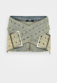 MICRO SKIRT - Jeansrock - washed denim