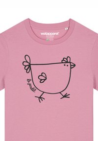watapparel T-Shirt print - bubble pink