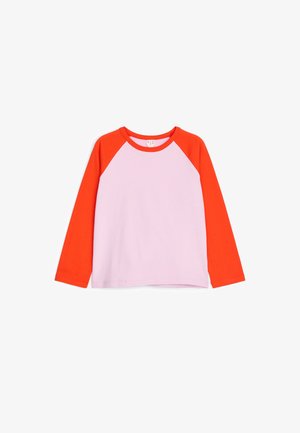 ARKET, ARKET LONG-SLEEVE T-SHIRT - Maglietta a manica lunga - pink red