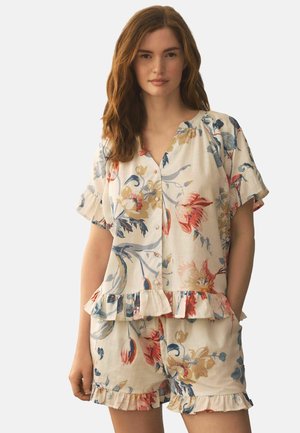 REGULAR FIT - SHORT SET - Pyjama set - ecru rosalind