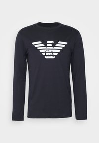 Langærmet T-shirt - blunavy aquila