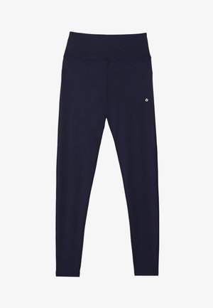 Even&Odd active ESSENTIAL FULL LENGTH HIGH RISE LEGGINGS - Pajkice - dark blue