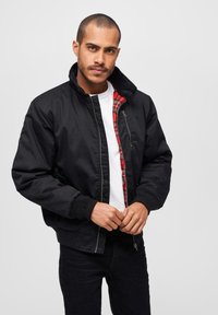 Brandit - LORD CANTERBURY - Bomber Jacket - black Thumbnail Image 1