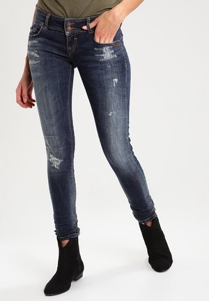 Jeans Slim Fit - destroyed denim