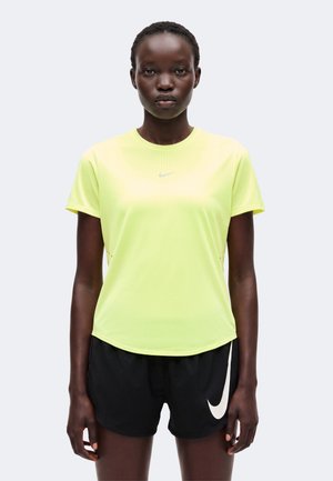 Nike Performance, SWIFT - Спортна тениска - lemon venom/white