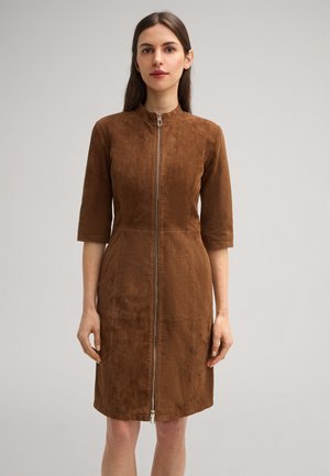 LEONIE - Jurk - cognac