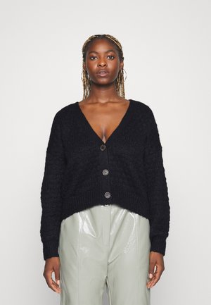 VMWINNIE STRUCTURE CARDIGAN - Kardigan - black