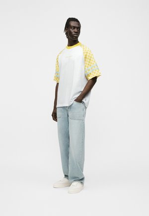 Carlo Colucci T-shirt con stampa - white/multi-coloured