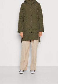 JDY Abrigo de invierno - dark green
