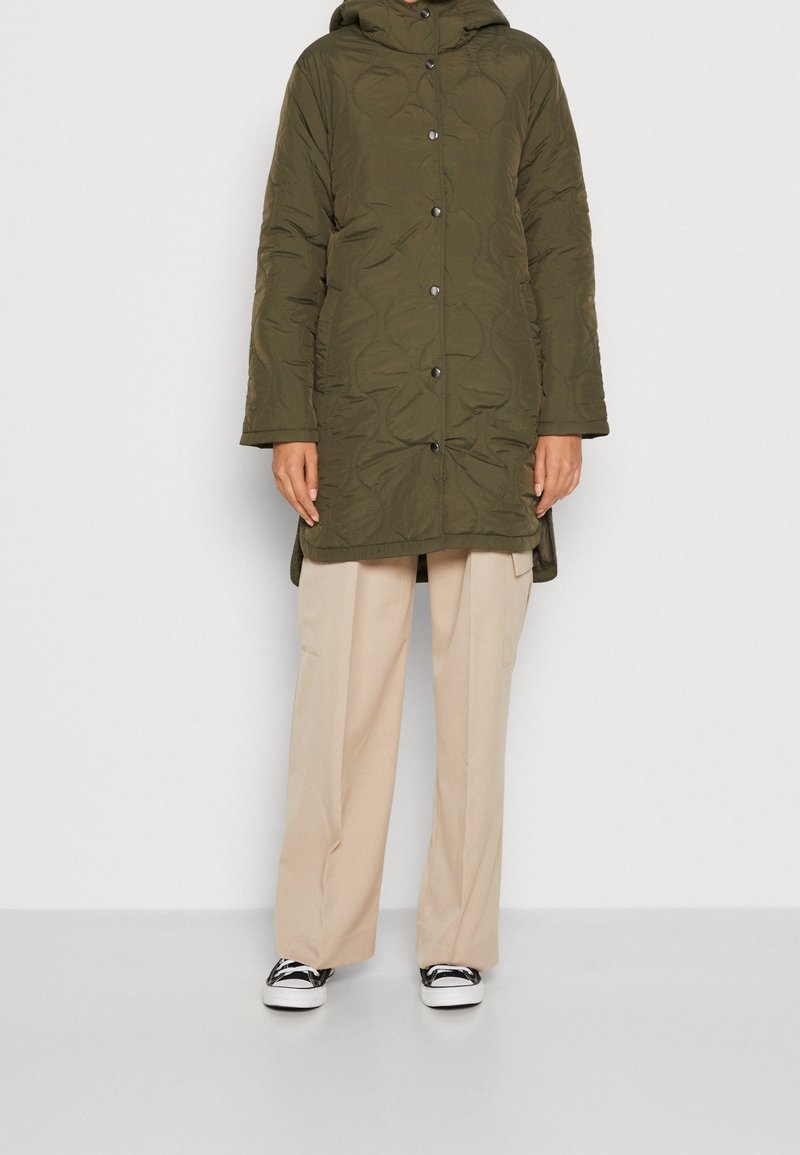 JDY Abrigo de invierno - dark green