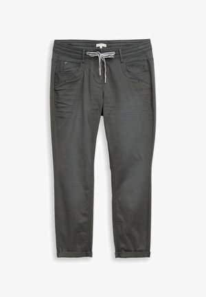 TOM TAILOR, TOM TAILOR TAPERED RELAXED - Pantalon classique - darkest olive