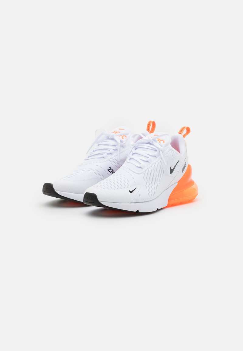 Nike Sportswear AIR - Sneakers - white/black/total orange/reflective silver/hvid -