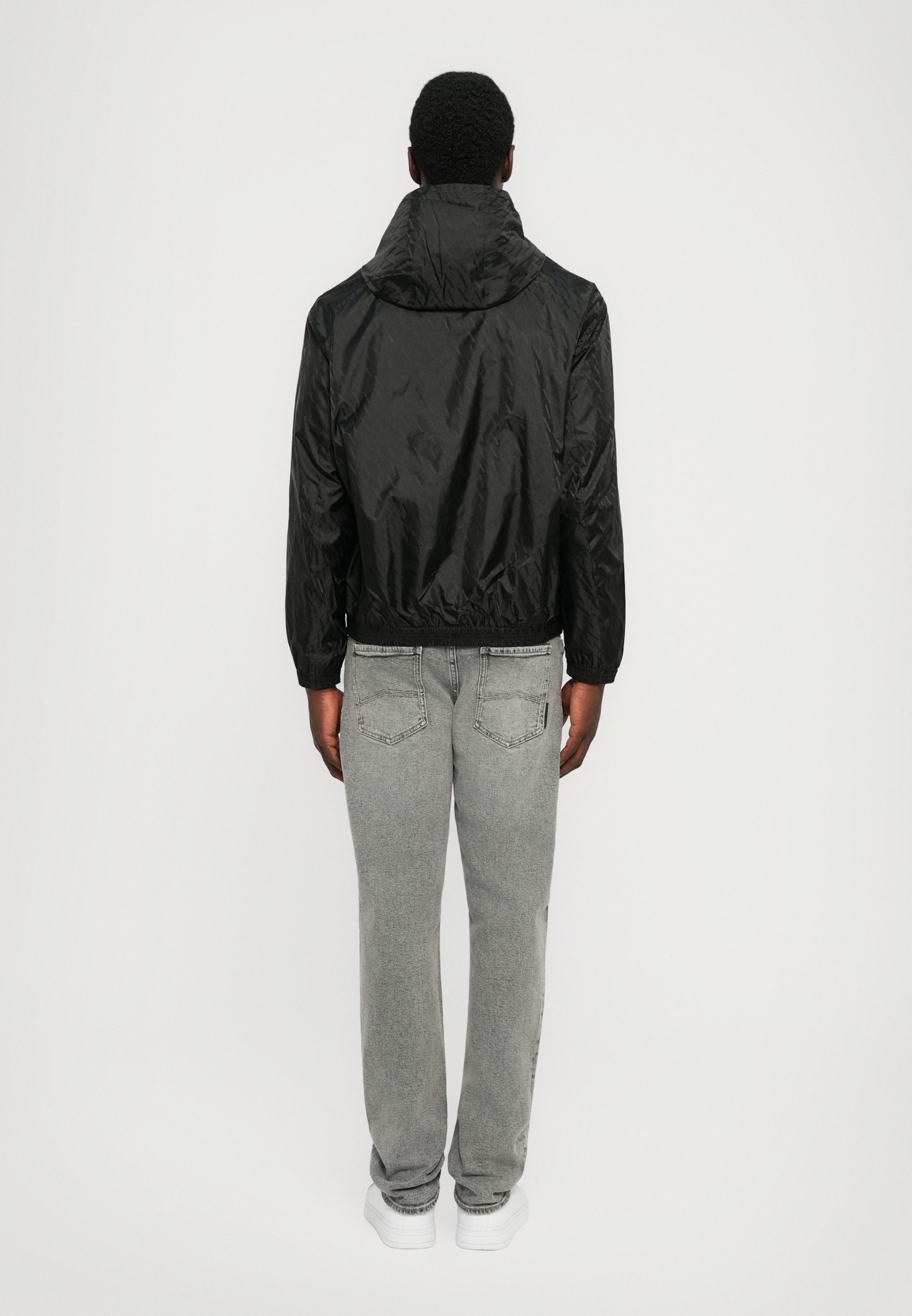 Armani Exchange JACKET - Light jacket - black - Zalando.co.uk