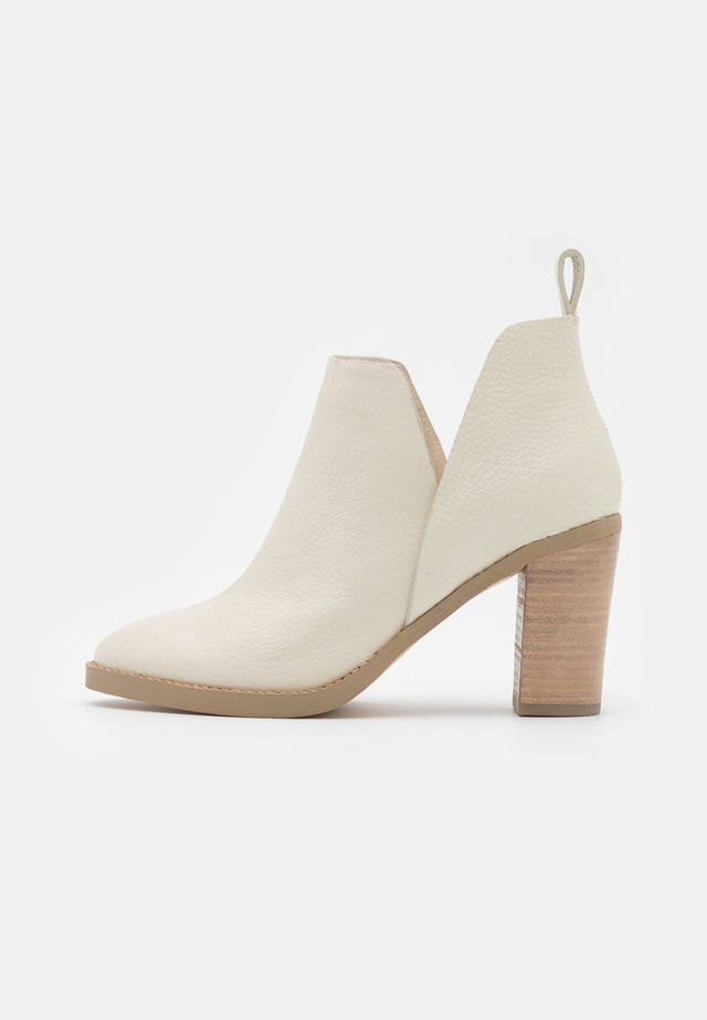 JODY - High heeled ankle boots - bone