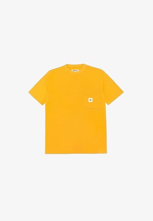 Caterpillar, BASIC - T-shirt basic - cat yellow