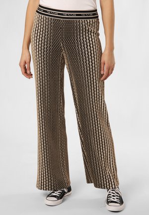 CAMBIO ALLISON - Trousers - schwarz gold